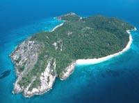 North Island Seychelles Aerial